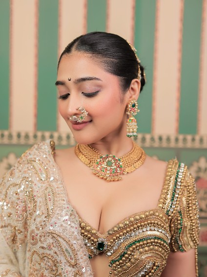 Bridal look